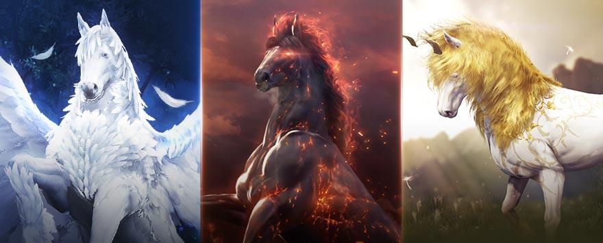 Black Desert Cheval