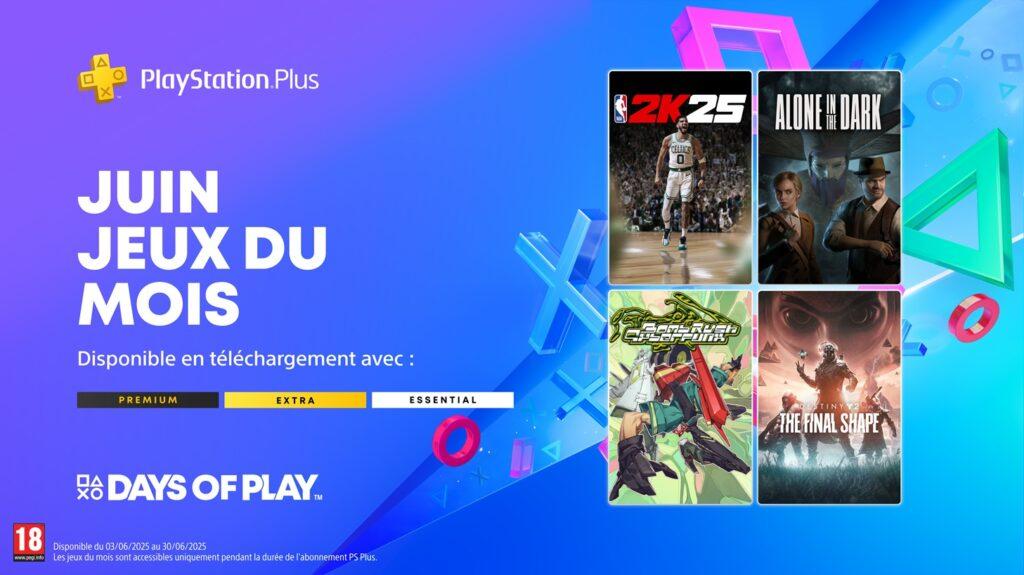 Juin PlayStation Plus